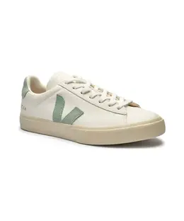Кожаные кроссовки поле Veja, белый cp0502485a | crema