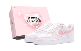 Nike Кроссовки для скейтбординга Air Force 1 с противоскользящим покрытием, износостойкие, женские, розовые cw2288-111(team1177-甜桃酪特殊礼盒) | pink