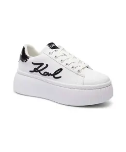 Кожаные кроссовки Kreeper Karl Lagerfeld, белый kl42372c | bianco