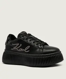 Кожаные кроссовки Kreeper Karl Lagerfeld, черный kl42372c | nero