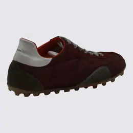 Maison Margiela-Sneakers Oxblood/White/Grey-Donna 52613042307412