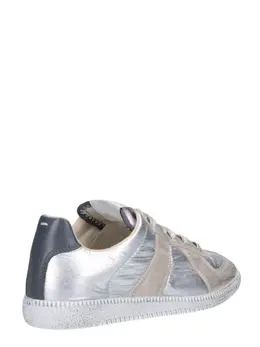 Maison Margiela-Sneakers Basse Contemporanee Con Pannelli A Contrasto-Donna 52624743596372