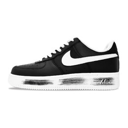 Кроссовки Air Force 1 для скейтборда унисекс с низким верхом белого цвета Nike, черный cw2288-111（team587-黑与白） | black