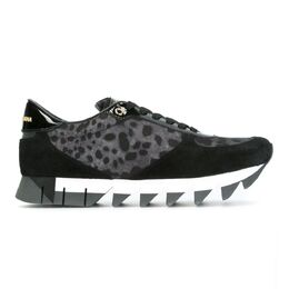 Черные кроссовки из телячьей кожи Dolce & Gabbana, Black 0017280468 | black