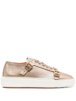 Кеды с эффектом металлик Santoni, золотой 19361882 | золотистый