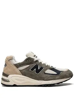 Кроссовки Made In USA 990v2 New Balance, зеленый 19265258 | зеленый