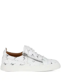 Кеды Frankie с логотипом Giuseppe Zanotti, белый 19785105 | белый