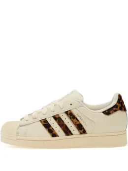 Кроссовки Superstar с леопардовым принтом Adidas, белый 31964874 | белый