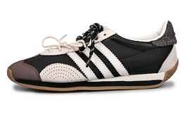 Кроссовки Adidas COUNTRY OG Lifestyle Shoes Unisex Low-top Beige/black, бежевый/черный id1142（team33-美式记忆 男女款） | beige/black