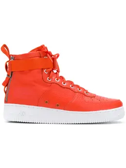 Кроссовки SF Air Force 1 Mid Team Orange Nike, желтый 12579524 | желтый