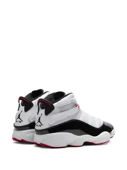 Кроссовки Jordan 6 Rings Chicago Bulls - White/Varsity Red/Black, белый 28461131 | белый