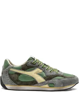 Кроссовки с замшевыми вставками Diadora, зеленый 31679634 | зеленый