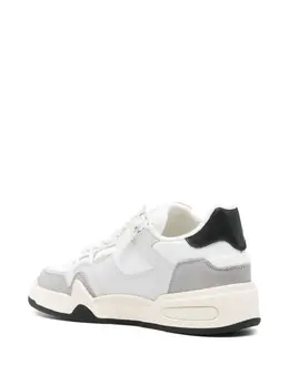 Кожаные кроссовки с молнией Giuseppe Zanotti, белый 31903620 | белый