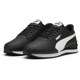 Кроссовки Puma ST Runner v4 Leather, полнота F, размер 7,5 UK, черный 4627710532