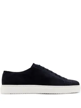 Doucal's lace-up suede sneakers 32201341