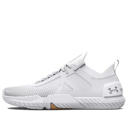 Кроссовки tribase reign 4 'white metallic silver' Under Armour, белый 3025340-100 | white/siver