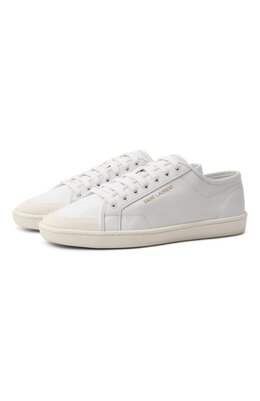 Кожаные кеды Gym Saint Laurent 819501/00n00