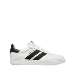 Bally-Sneakers Bianco Nero-Uomo 52705959248212