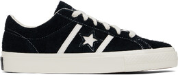 Черные низкие кроссовки One Star Academy Pro Suede Converse 16678741 | black/egret/egret