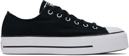 Черные низкие кеды Chuck Taylor All Star Lift Converse 15497951 | black/white/white
