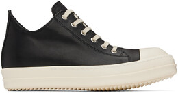 Черные кроссовки Porterville Low Sneaks Rick Owens, Black/Milk/Milk 15872901 | black/milk/milk