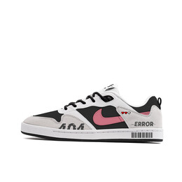 Кроссовки Nike SB Alleyoop Skateboarding Shoes Men Low-top Black/grey/pink, цвет Tiffany cj0882-100(team251-sb故障风脏风） | tiffany
