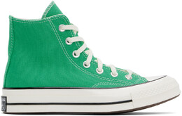 Зеленые высокие кроссовки Chuck 70 Converse, Apex green/Black/Egret 16064031 | apex green/black/egret