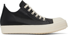 Черные кроссовки Hollywood Low Sneaks Rick Owens, Black/Milk/Milk 16872351 | black/milk/milk
