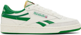 Кроссовки Off-White & Green Club C Revenge Vintage Reebok Classics, Chalk/Papwht/Glegreen 15718521 | chalk/papwht/glegreen