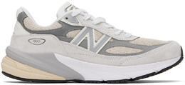 Серые кроссовки «Сделано в США» 990v6 New Balance, Reflection/Marblehead 16000751 | reflection/marblehead