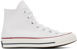 Белые высокие кеды Chuck 70 Converse 15498121 | white/white/egret