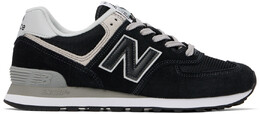 Черные кроссовки 574 Core New Balance, черный/белый 15965451 | black/white