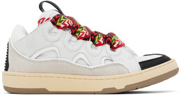 Кожаные кроссовки Curb Lanvin, белый 17046761 | white