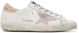 Белые и розовые кроссовки Super-Star Classic Golden Goose, Optic white/Antique 15852851 | optic white/antique