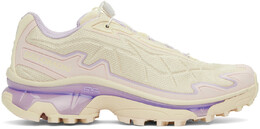 Бежевые кроссовки XT-Slate Salomon 16075931 | shortbread/cloud pink/orchid petal