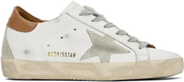 Белые кроссовки Super-Star Golden Goose, White/Ice/Light gray 16862821 | white/ice/light gray