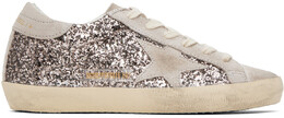 Эксклюзивные серые кроссовки Super-Star от SSENSE Golden Goose 14382971 | light gray cinder