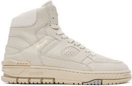 Кроссовки бежевые Area Hi Axel Arigato 12150341 | cremino/light grey