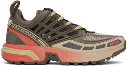 Кроссовки ACS Pro серо-коричневого цвета Salomon, Falcon/Sugar coral/Cement 14686231 | falcon/sugar coral/cement