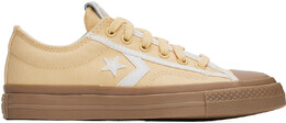 Низкие кроссовки Yellow Star Player 76 Tonal Converse, Afternoon sun/Vintage white/Light gold 15520671 | afternoon sun/vintage white/light gold