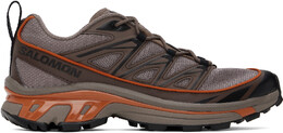 Коричневые и оранжевые кроссовки Xt-6 Expanse Salomon, Iron/Bracken/Black 16001811 | iron/bracken/black