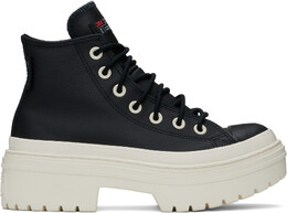 Черные водонепроницаемые кроссовки Chuck Taylor All Star Platform Converse 16654891 | black/black/egret