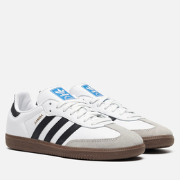 Кроссовки Adidas Samba OG, цвет белый, размер 40 EU b75806-1895311