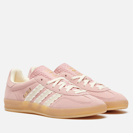 Женские кроссовки Adidas Gazelle Indoor, цвет розовый, размер 39.5 EU js1413-4967554