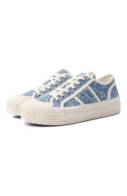 Текстильные кеды Chunky Gucci 831825/fad7p