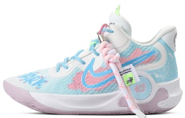 Nike Кроссовки баскетбольные KD Trey 5 IX унисекс мидтоп Blue/Pink, цвет Blue Pink dj6922-100(teamsix-男女同款 海盐一夏) | blue pink