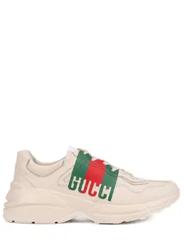 Gucci Кроссовки кожаные Rhyton 2356399