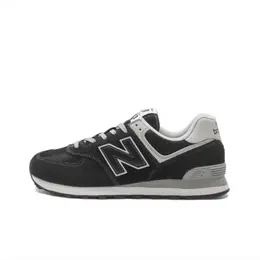 Кроссовки New Balance 574, полнота B (US)/ на среднюю стопу, размер EU45, черный 4685376846