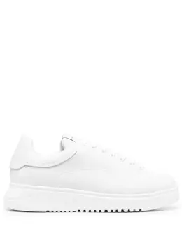 Emporio Armani-Leather Sneakers-Uomo 52724991230292