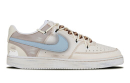 Кроссовки для скейтборда Court Vision 1 женские, низкие, желтый Nike dh3158-101(team78-女款 第七页序） | coffee
